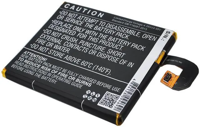 Alt view image 3 of 6 - battery for  D6603, D6616, D6633, D6653, L55T, L55u, M55w, Pegasus, Pegasus Anna, Pegasus Maki, SO-01G, SO-02G, SOL26, Xperia Z3, Xperia Z3 4G, Xperia Z3 Daul, Xperia Z3 LTE, Xperia Z3 WiMAX 2+