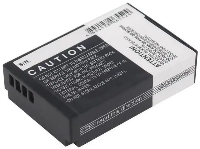 Alt view image 3 of 5 - battery for EOS 100D, EOS Kiss X7, EOS M, EOS M2, EOS SL1, EOS-M, EOS-M10, EOS-M100, EOS-M2, EOS-M50, OS-M, PowerShot SX70 HS, Rebel SL1 Digital