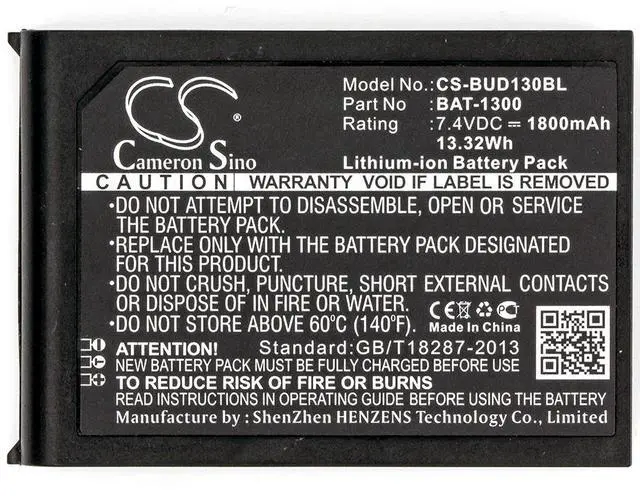 Alt view image 5 of 5 - battery for Pidion BIP-1300