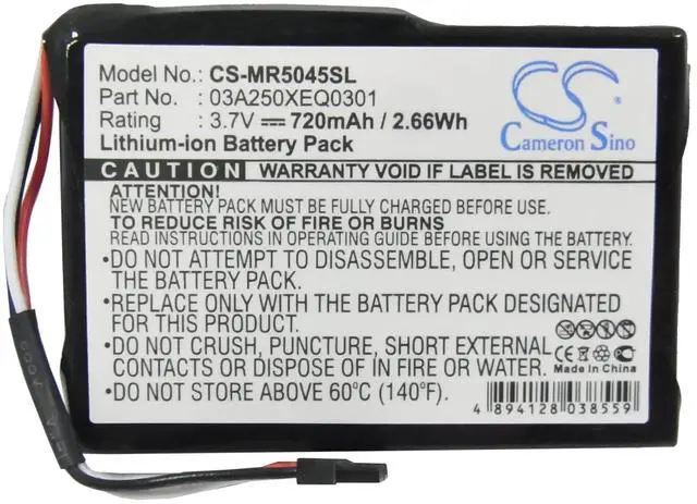 Alt view image 5 of 5 - battery for RoadMate 5045, RoadMate 5045LM, RoadMate 5045-LM