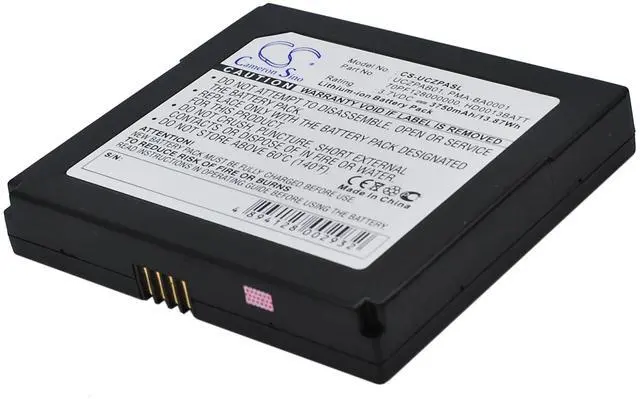 Alt view image 2 of 5 - battery for  Zen Protable Media Center