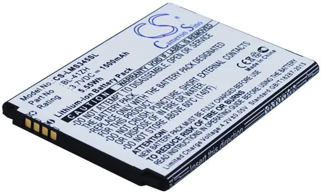 Alt view image 2 of 5 - battery for C40 Power, D213, D213N, D290, D290N, Destiny, H320, H320MB, H324, H326t, H326TV, H340, H340N, H343, H345, L Fino, L21G, L21G Sunset, L22C, L22C Destiny, L33, L33L, L50, Leon, Leon 3G, Leo