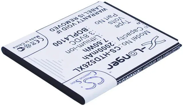 Alt view image 3 of 5 - battery for Desire 326G, Desire 526, Desire 526G+ dual sim, HTCD100LVWP