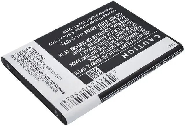 Alt view image 4 of 5 - battery for Brigadier, DuraForce, E6560, E6762, E6782