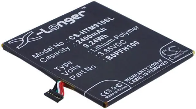 Alt view image 2 of 6 - battery for 0P9FH100, 0PFH110, Desire Eye, Desire Eye 4G, Desire Eye Dual SIM, M910n, M910x