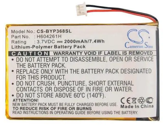 Alt view image 5 of 6 - battery for 36-8100, BUU0057, E35010M28, Yardage Pro, Yardage Pro XGC+