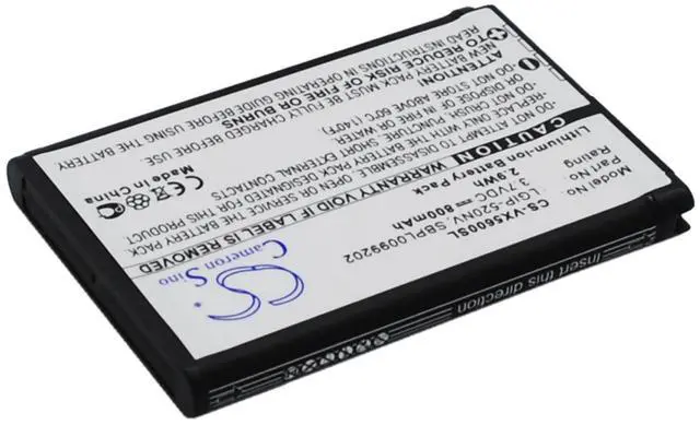 Alt view image 3 of 5 - battery for Accolade, Cosmos Touch VN270, Extravert, LG-VN150PP, MN270, MN270 Beacon, Revere, UN150 Envoy, VN150, VN270, VN270 Cosmos Touch, VN271, VN271PP, VN570, VN570 Extravert, VX5600
