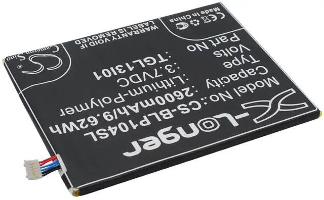 Alt view image 3 of 6 - battery for L110, Life View, P104