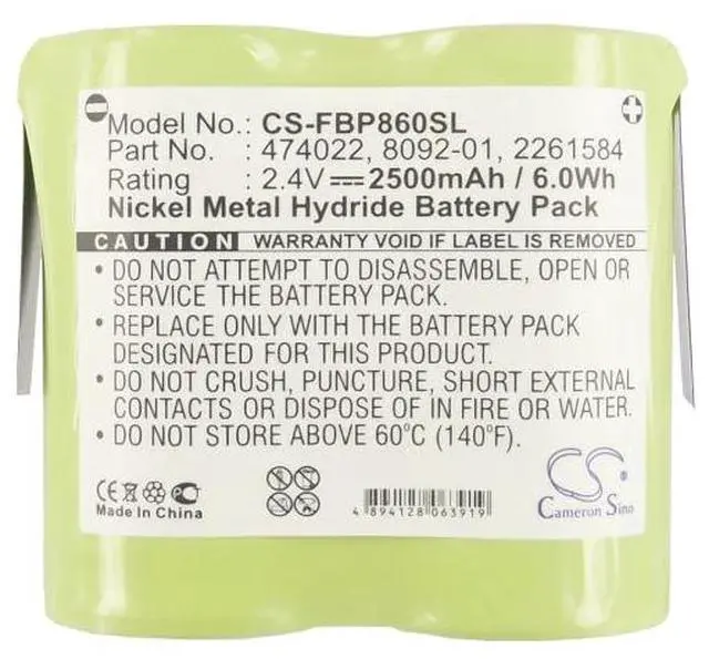 Alt view image 4 of 4 - battery for 8010, 8010A, 8010M, 8012A, 8050A, 8600, Continuous Operations, Microtest, Omniscanner, Optiview, PentaScanner, PentaScanner 350