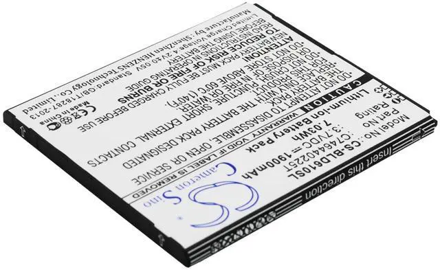 Alt view image 3 of 5 - battery for  D610, D610A, D610i, Studio 5.5