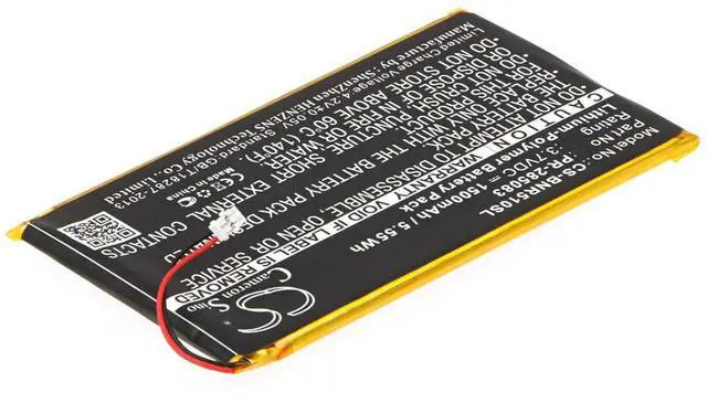 Alt view image 2 of 6 - battery for BNRV510, Nook Glowlight Plus 2015