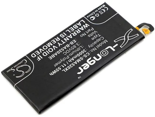 Alt view image 2 of 4 - battery for Galaxy A5 2017, SM-A520F, SM-A520F/DS, SM-A520K, SM-A520L, SM-A520S