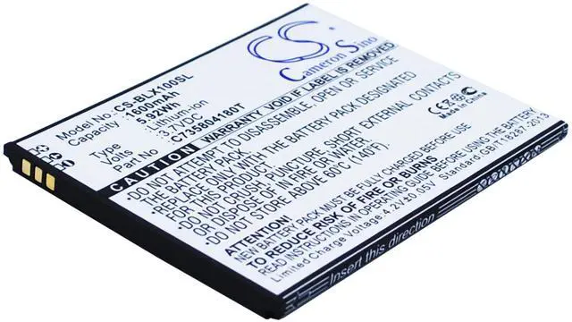 Alt view image 2 of 5 - battery for L100, L100A, L100i, L102A, Life Play, Life Play X
