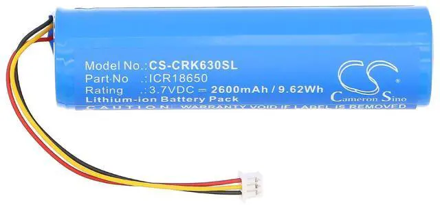 Alt view image 3 of 6 - battery for  K57, K57 RGB Wireless Gaming Keyboa, K63, K63 Wireless Mechanical Gaming