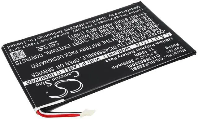 Alt view image 2 of 6 - battery for Tablet PC 10.1