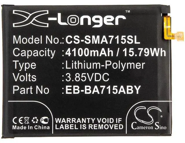 Alt view image 3 of 4 - battery for Galaxy A71, SM-A715F, SM-A7160, SM-A716B, SM-A716G, SM-A716U