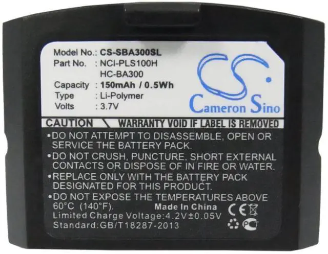 Alt view image 5 of 5 - battery for IS 410, IS410, IS-410, IS410 TV, IS4200, IS-4200, RI 410, RI410, RI-410, RR 4200, RR 840 Headphones, RR4200, RS 420, RS 4200, RS 4200 TV-2, RS4200, RS-4200, Set 830, Set 830 TV, Set 840,