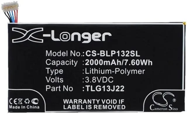 Main image of battery for  L132L, Life ONE X