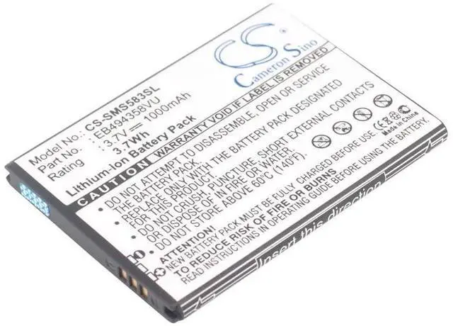 Main image of battery for Cooper, Fit, Galaxy Ace, Galaxy Fit, Galaxy Gio, Galaxy M Pro, Galaxy Pro, Galaxy S Mini, GT-B7510, GT-B7800, GT-S5660, GT-S5660C, GT-S5670, GT-S5830, GT-S5830T, GT-S5831, GT-S5831I, GT-S