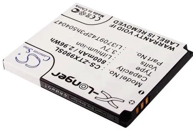 Alt view image 2 of 5 - battery for GX930, GX991, UX990, X930, Z331, Z432
