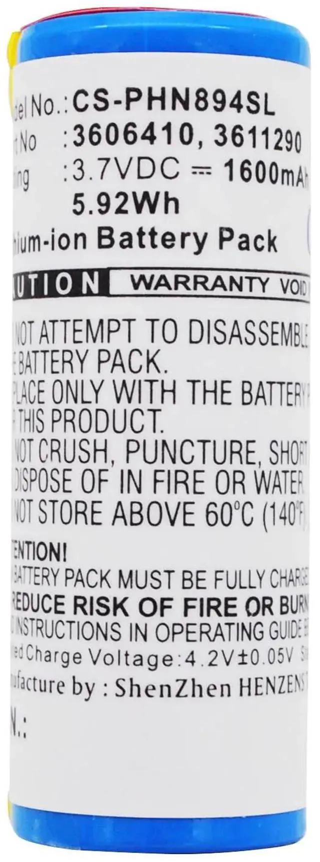 Alt view image 5 of 5 - battery for  5671, 5673, 5675, 720, 760, 760CC, 790, 790CC, 799CC, 9565, 9585, 9585CC, 9595CC, 9785, 9795