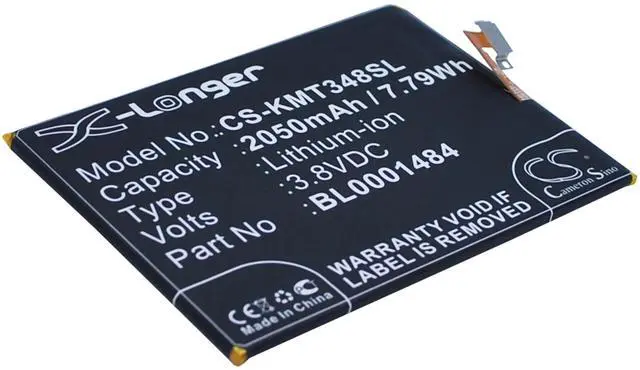 Alt view image 2 of 6 - battery for Thunder 348, Tornado 348