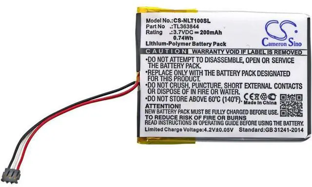 Alt view image 2 of 2 - battery for  Learning Thermostat 1st Genera, T100577
