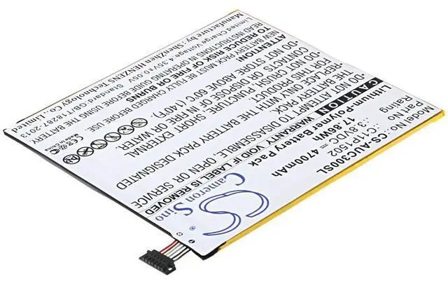 Alt view image 2 of 6 - battery for P023, Z300C, Z300CG, Z300CXG, ZD300M, ZenPad 10, ZenPad 10.1