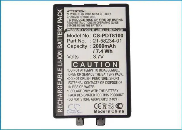 Alt view image 5 of 5 - battery for PDT8100, PDT8133, PDT8137, PDT8142, PDT8146