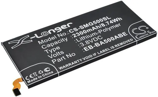 Alt view image 3 of 5 - battery for  Galaxy A5, SM-A5000, SM-A500F, SM-A500F/DS, SM-A500F1, SM-A500FQ, SM-A500FU, SM-A500G, SM-A500G/DS, SM-A500H, SM-A500H/DS, SM-A500HQ, SM-A500K, SM-A500L, SM-A500M, SM-A500M/DS, SM-A500S,