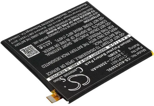 Alt view image 2 of 5 - battery for  ZE520KL, ZenFone 3 5.2, ZenFone 3 5.2 Dual SIM, ZenFone 3 5.2 Dual SIM TD-LTE, ZenFone 3 Dual SIM Global LTE