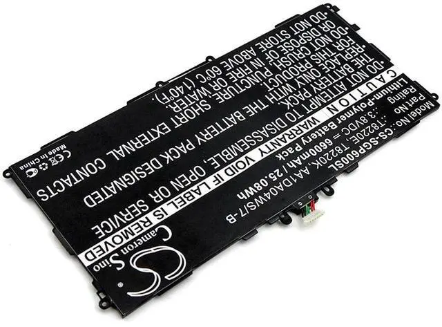 Alt view image 2 of 4 - battery for Galaxy Note 10.1, Galaxy Note 10.1 2014, Galaxy Note 10.1 2014 Edition, Galaxy TabPRO 10.1, Galaxy TabPRO 10.1 LTE-A 32GB, Galaxy TabPRO 10.1 TD-LTE, SM-P600, SM-P6000ZWYXAR, SM-P601, SM-