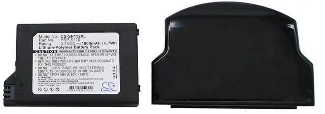 Main image of battery for Lite, PSP 2th, PSP-2000, PSP-3000, PSP-3001, PSP-3004, PSP-3008, Slim