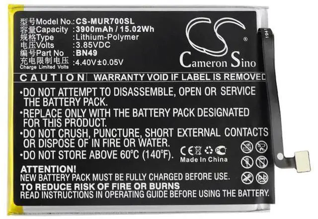Alt view image 3 of 4 - battery for  M1903C3EC, M1903C3EE, M1903C3EG, M1903C3EH, M1903C3EI, M1903C3ET, MZB7798IN, MZB7799IN, MZB7800IN, MZB7989IN, MZB7995IN, MZB8008IN, Redmi 7A, Redmi 7A Dual SIM, Redmi 7A Global Dual SIM,