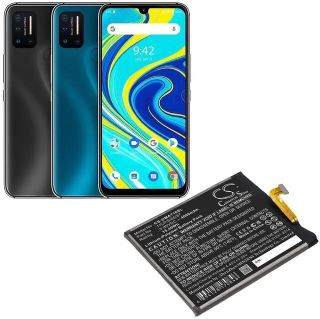 Alt view image 5 of 5 - battery for UMIDIGI A7 Pro