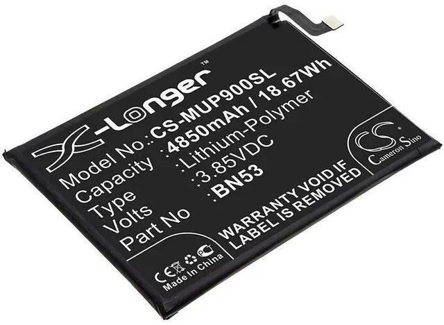 Main image of battery for M2003J6B1I, M2003J6B2G, M2101K6G, Note 9 Pro, Note 9 Pro Max