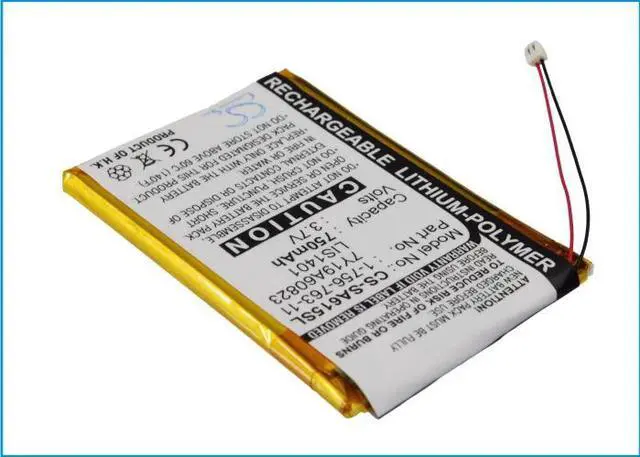 Main image of battery for  NW-S710, NWZ-S600, NWZ-S600F, NWZ-S610, NWZ-S615, NWZ-S615F, NWZ-S616, NWZ-S616F, NWZ-S618, NWZ-S618FBLK, NWZ-S638FRED, NWZ-S716FRNC, NWZ-S716FSNC