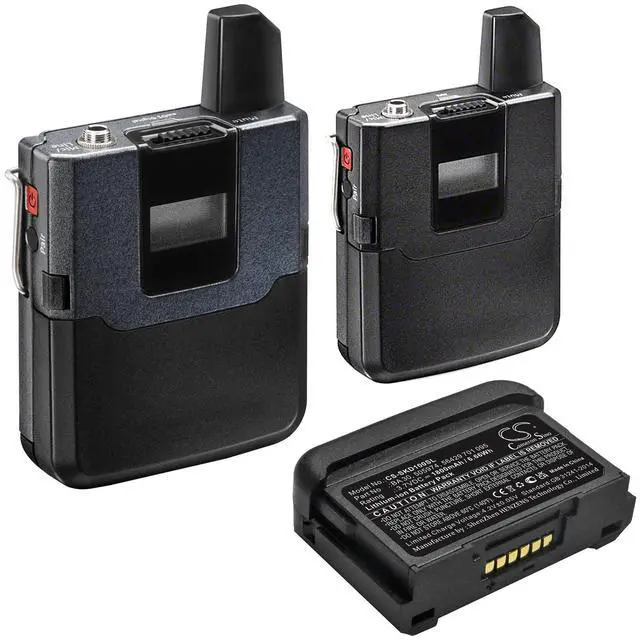 Alt view image 4 of 4 - battery for  AVX Bodypack Transmitter, AVX SK Bodypack transmitters, evolution wireless D1 SK bodyp, SK AVX bodypack transmitter, SK AVX-3 Bodypack transmitter, SK D1, SL Bodypack DW, SpeechLine Digit