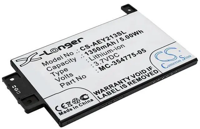 Alt view image 2 of 6 - battery for DP75SDI, Kindle Paperwhite 2013, Kindle Paperwhite 6 2015, Kindle Paperwhite 6 Gen, Kindle Touch 3G 6" 2013, Kindle Touch 6" 2013
