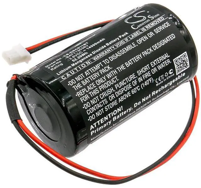 Main image of battery for PGX901, PGX911, PowerG PG9911, PowerG PG9911 Siren, PowerG wireless PG9901 sirens, PowerG wireless PG9911 sirens