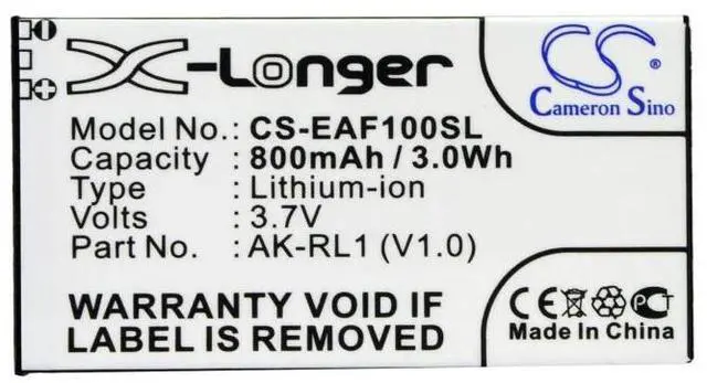 Alt view image 5 of 5 - battery for RL1, VF1C