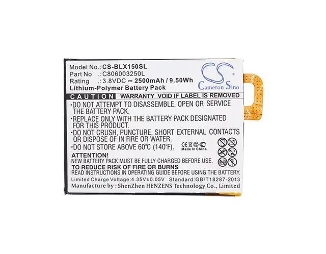 Alt view image 5 of 5 - Cameron Sino battery for  Win HD 5.5", X150, X150Q