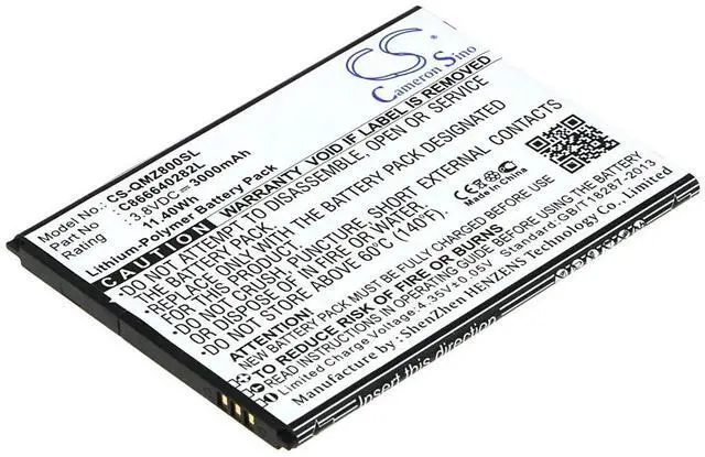 Main image of Cameron Sino battery for  Z8 Plus