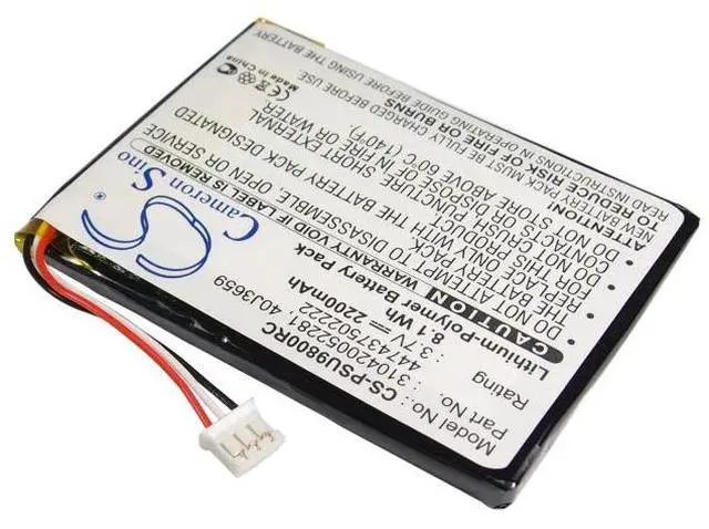 Alt view image 2 of 5 - Cameron Sino battery for Multimedia Control Panel RC980, Pronto PC9800I/17, Pronto TSU-9800, Pronto TSU-9800I, RC9800i, RC9800I/00, RC9800I/17, TSU-9800, TSU-9800I