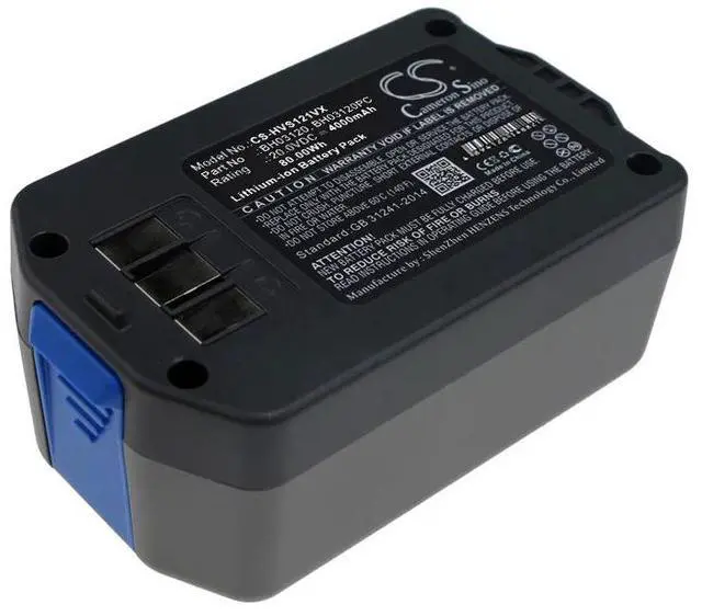 Main image of Cameron Sino battery for Air Cordless 20, Air Cordless 20 Volt Upright V, Air Cordless 2-in-1 Deluxe Sti, Air Life, Air Life 2.0, Air Life 3.0, BH50100, BH50100RM, BH50110, BH50111
