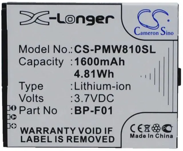 Main image of Cameron Sino battery for  FWS610, FWS810