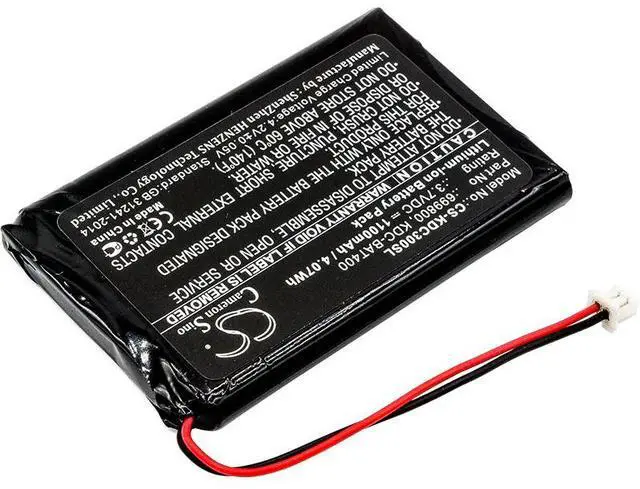 Alt view image 2 of 4 - Cameron Sino battery for  KDC30, KDC350, KDC400, KDC410, KDC411, KDC420, KDC421, KDC450