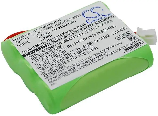Alt view image 3 of 6 - Cameron Sino battery for HBP-1300, HBP-1300 blood pressure monito, HBP-1320