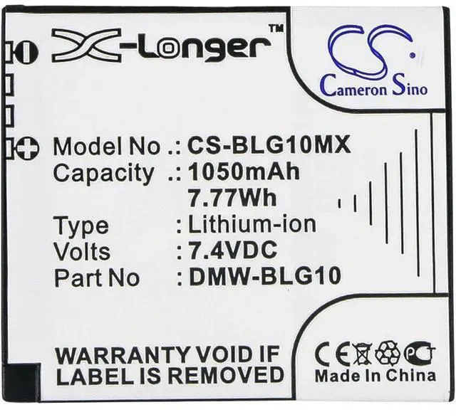 Alt view image 3 of 3 - Cameron Sino battery for D-Lux Type 109