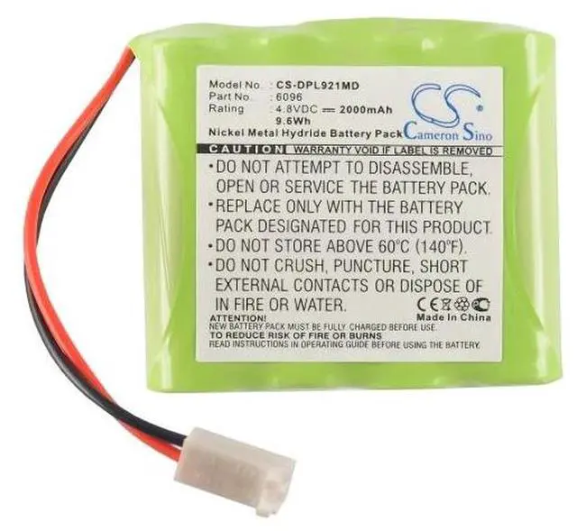 Alt view image 5 of 6 - Cameron Sino battery for  9-2100, 9-2200-001, 9-2200-500, Optional thermal printer, Portable Tourniquet, PTS ii Single, PTS ii Twin